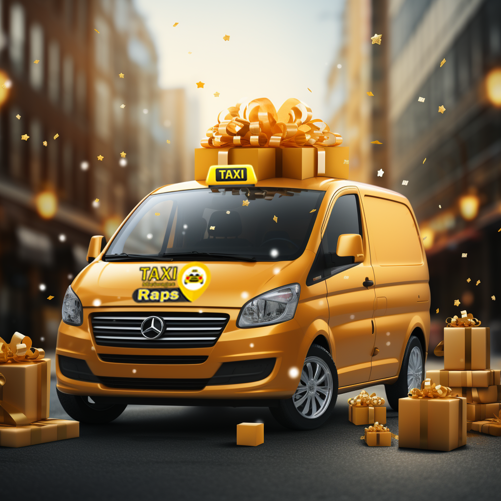 Taxi Raps Goes Beyond the Ride: Wir stellen unseren flotten neuen Courier Service vor!