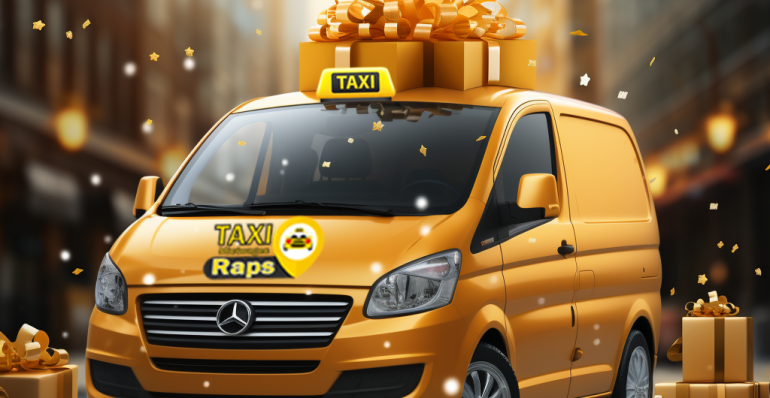 Taxi Raps Goes Beyond the Ride: Wir stellen unseren flotten neuen Courier Service vor!